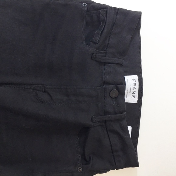 FRAME | Le Crop Mini Boot in Herring Black - Picture 8 of 8